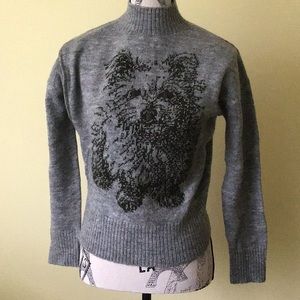 Gray fall/winter wool sweater